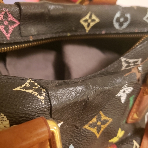 SOLD LOUIS VUITTON Multicolor Speedy Bag Authentic - Picture 10 of 14